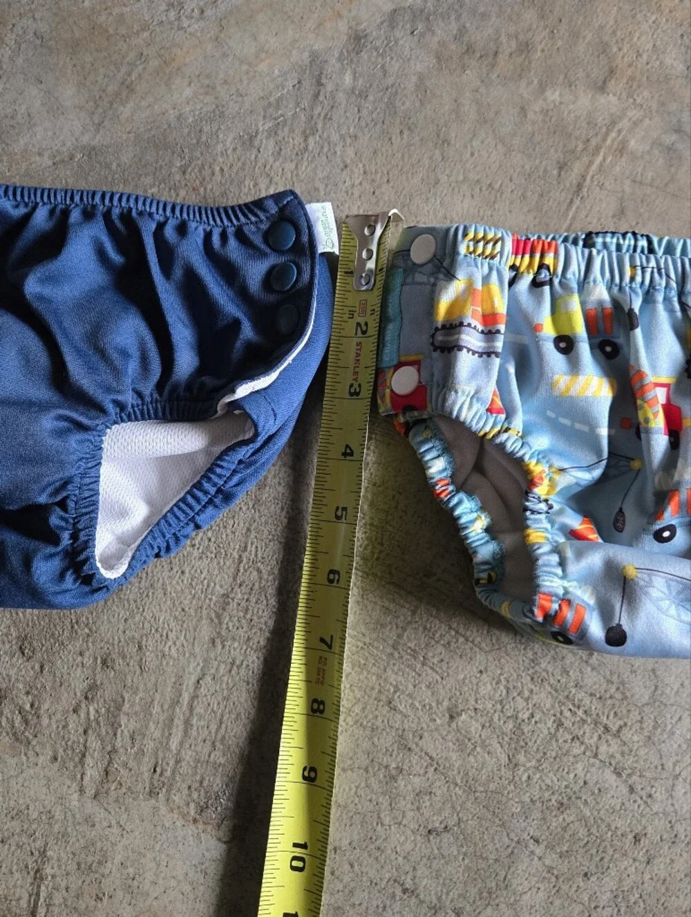 2 For $15 Kids Swim Diaper Lot Of 3 Construction Pirate And Blue XL 3T